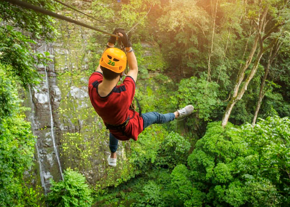 Строительство аттракциона Троллей или Zipline