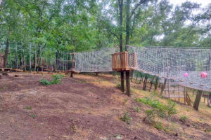 Dziecięcy centrum zabaw z areną trampolinową – Wykonanie i montaż od MIRTA – Projekt 2406-3-05