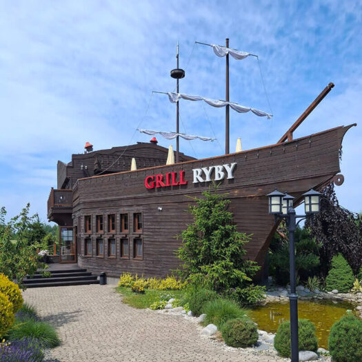 Labirynt zabaw dla dzieci  – Rzeszów, restauracja GRILL RYBY